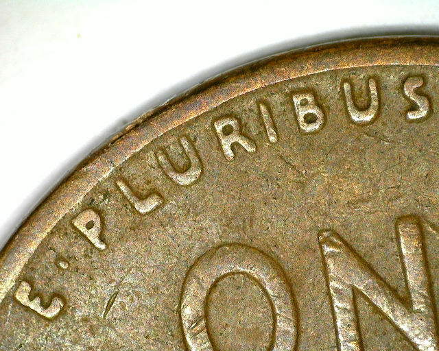 1941 Walking Liberty Half Dollar Doubled Die Reverse close-up showing doubled E PLURIBUS UNUM motto and eagle details
